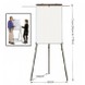 Lavagna Flipchart con Ruote Pivotanti 70 x 100 cm