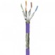 Matassa S/FTP 4 coppie Cavo Cat.7A Rame 100m Rigido Viola